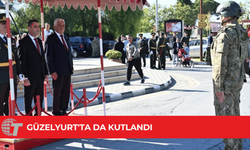 KKTC’nin 42. kuruluş yıldönümü Güzelyurt’ta kutlandı