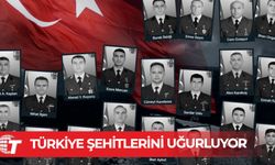 Şehitlerin naaşları tören sonrası defin yerlerine uğurlanacak....