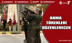 21-25 Aralık Milli Mücadele ve Şehitler Haftası anma törenleri