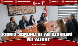 CTP Genel Başkanı İncirli, AB Kıbrıs Özel Temsilcisi Johannes Hahn’ı kabul etti