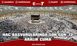 2026 Hac ön kayıtları Cuma günü sona eriyor