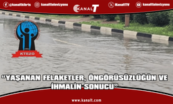 KTEZO: Doğayı korumak gündemimiz olmadı, doğa intikamını almıyor; yarattıklarımızın yansımasını yaşıyoruz