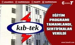 KIB-TEK ve TEDAŞ işbirliğiyle yürütülen teknik eğitim programı tamamlandı, sertifikalar verildi