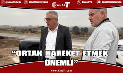 Adil Onalt, Mesarya Belediye Başkanı Ahmet Latif ile bir araya geldi