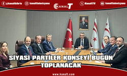 Siyasi Partiler Konseyi bugün toplanacak