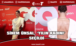 Sinem Ünsal, GQ Men of The Year 2025'te "Yılın Kadını" seçildi