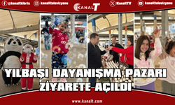 TAM PARTİ Yılbaşı Dayanışma Pazarı ziyarete açıldı