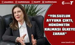 Sıla Usar İncirli: Yolsuzluk ayyuka çıktı, hükümetin kalması zarar