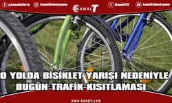 Bisiklet yarışı nedeniyle trafik kısıtlaması