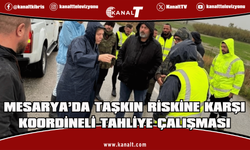 Mesarya Belediyesi yağmur suyunun Kukla Barajı'na tahliye edilmesi için çalışmaların devam ettiğini belirtti