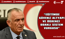 Çavuşoğlu: Okullarımızda güçlendirme çalışmalarını kararlılıkla sürdürüyoruz