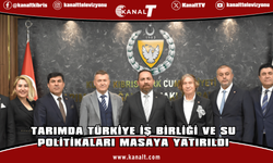 Tarım Bakanı Çavuş, Mersin Ticaret ve Sanayi Odası’nı kabul etti