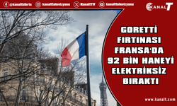 Fransa’da Goretti Fırtınası nedeniyle 92 bin hanede elektrik kesintisi sürüyor