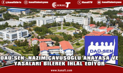 DAÜ-SEN: Nazım Çavuşoğlu Anayasa’ya aykırı işlemler yapıyor; Meclis’te Erhürman'ı hedef aldı