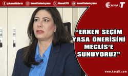 İncirli: Erken Seçim Yasa Önerisini Meclis’e sunuyoruz
