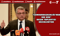 Erhürman, “Cumhurbaşkanlığında 100 Gün” basın toplantısı düzenliyor