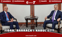 Hakan Fidan, ABD’nin Ankara Büyükelçisi Tom Barrack’ı kabul etti