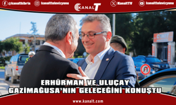 Cumhurbaşkanı Erhürman, Uluçay’ı ziyaret etti