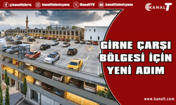 Girne çarşı bölgesi için yeni adım
