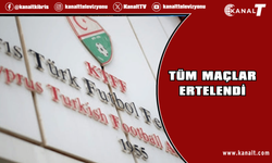 Futbolda tüm karşılaşmalar ertelendi