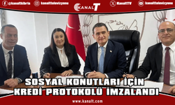 Güzelyurt Sosyal Konutları için kredi protokolü imzalandı