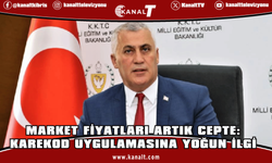 Amcaoğlu: Elektronik Etiket uygulamasını 200 binden fazla kişi kullanmaya başladı