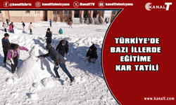 Türkiye'de bazı illerde eğitime kar tatili