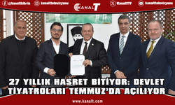 Kıbrıs Türk Devlet Tiyatroları, Temmuz’da perdelerini yeniden açıyor