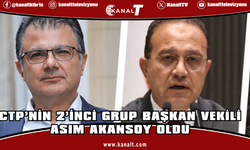 CTP’nin 2’inci Grup Başkan Vekili Asım Akansoy oldu