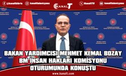 Türkiye Dışişleri Bakan Yardımcısı Bozay, BM İnsan Hakları Konseyi'nin 61. Oturumu'nda konuştu: