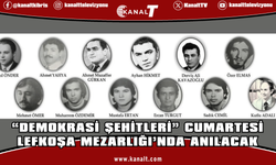 “Demokrasi Şehitleri” cumartesi Lefkoşa Mezarlığı’nda anılacak