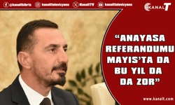 Barolar Birliği Başkanı Esendağlı: Referandum Mayıs’ta da bu yıl da da zor