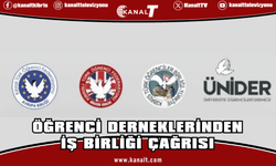 Öğrenci derneklerinden, Öğrenci Dernekleri Federasyonu'nun kurulması yönünde ortak irade