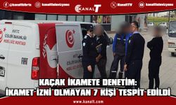 Ülkede ikamet izinsiz kalan 7 kişi tespit edildi