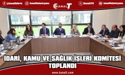 Komitede 5 Yasa Tasarısı Görüşüldü, Çalışmalar Sürecek