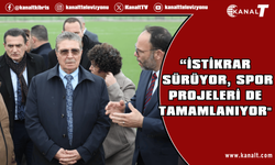 Ünal Üstel'den İskelede'ki stadlara ziyaret: İstikrar sürüyor, sporun da yüzü gülüyor