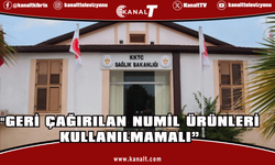 Sağlık Bakanlığı: Numil Ürünlerinde Geri Çağırma Kapsamı Genişletildi