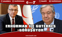 Erhürman ile Guterres görüşüyor