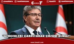 Üstel: "Gerçekleri çarpıtarak çözüm olmaz"