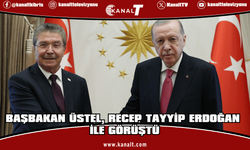 Başbakan Üstel, Recep Tayyip Erdoğan ile görüştü: Fiber Optik ve Mali İşbirliği Protokolü ele alındı