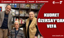 Kudret Özersay'dan Derviş Eroğlu'na ziyaret