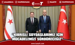 TBMM Başkanı Numan Kurtulmuş, Kuzey Kıbrıs’ın haklı mücadelesinde her zaman yanında olacaklarını vurguladı.