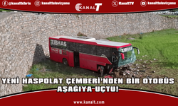 Yeni Haspolat Çemberi’nden bir otobüs aşağıya uçtu!