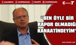 Özuslu Maliye Bakanlığı önünde açıklama yaptı: Ben öyle bir rapor olmadığı kanaatindeyim