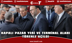 İskele Belediyesi Kapalı Pazar Yeri ve Terminal Alanı törenle açıldı