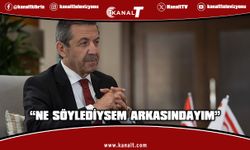 Dışişleri Bakanı Tahsin Ertuğruloğlu: “Ne söylediysem arkasındayım”