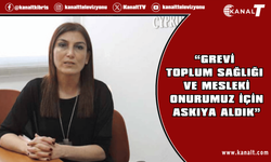 Gürkut: Grevi toplum sağlığı ve mesleki onurumuz için askıya aldık