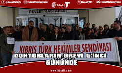 Doktorların grevi 5'inci gününde