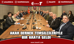 TBMM Milli Savunma Komisyonu Başkanı Akar, Muharip Dernek temsilcileriyle bir araya geldi