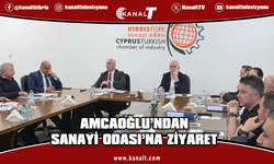 Amcaoğlu Sanayi Odası’nı ziyaret etti: Sorunları Bakanlar Kurulu’na taşıyacağım